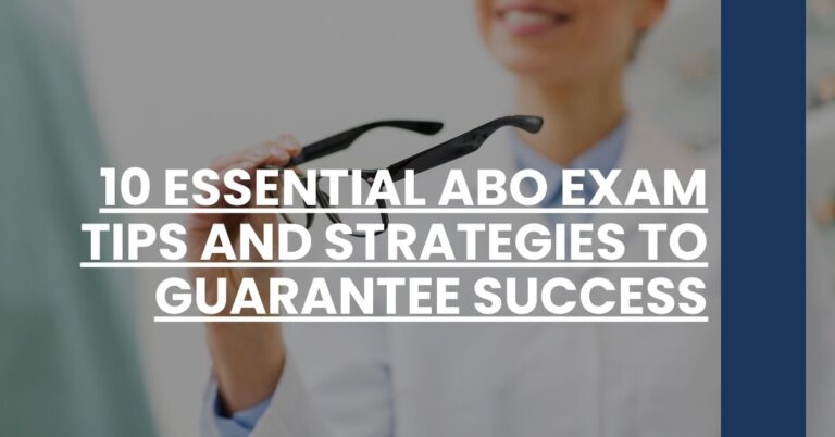 10 Essential ABO Exam Tips and Strategies to Guarantee Success Feature Image