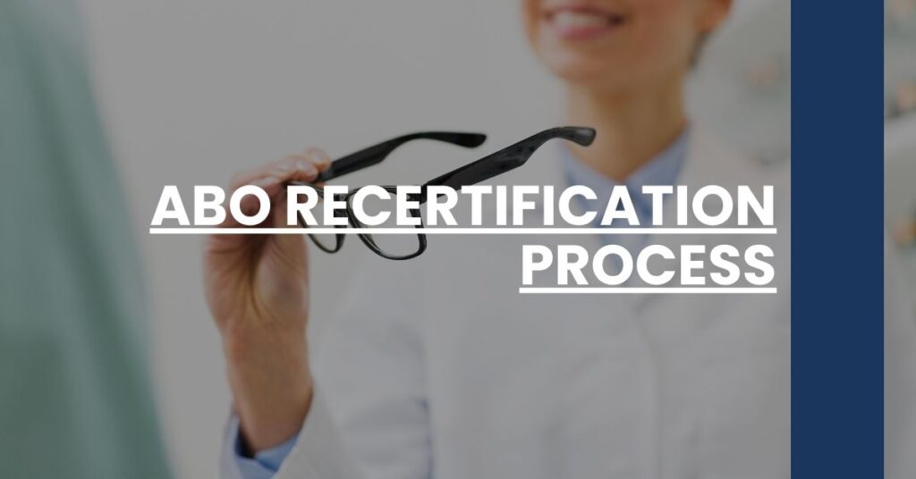 ABO Recertification Process Feature Image